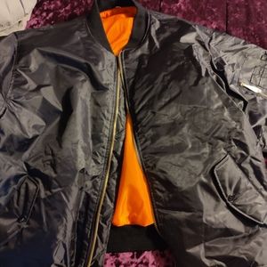 Black Bomber Jacket
